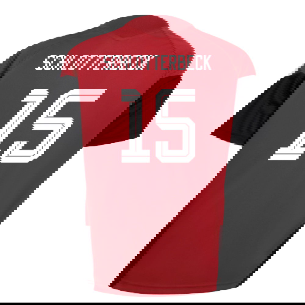 2026-2027 Germany Training Jersey (Red) - Kids (Schlotterbeck 15)