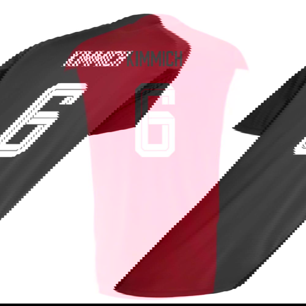 2026-2027 Germany Training Jersey (Red) (Kimmich 6)