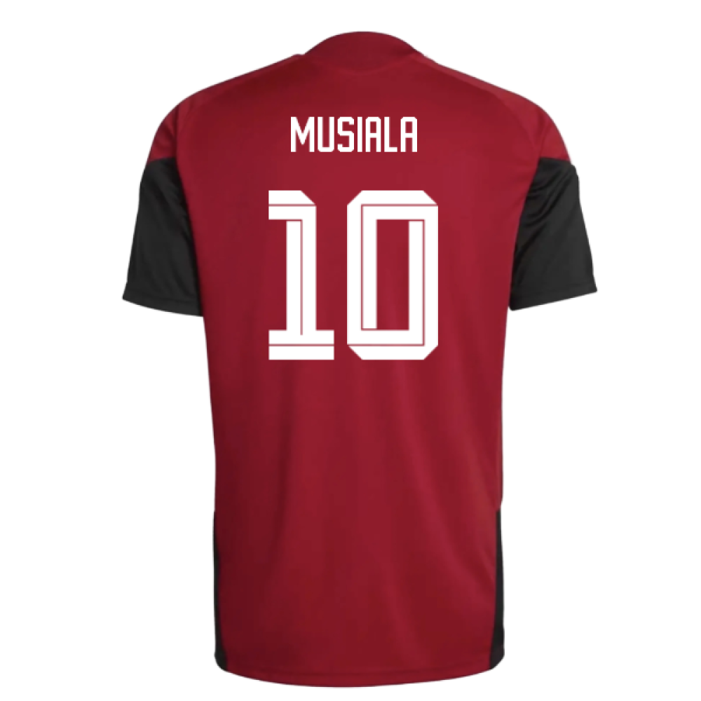2026-2027 Germany Training Jersey (Red) (Musiala 10)