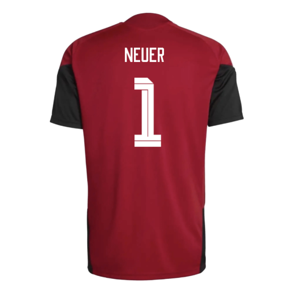 2026-2027 Germany Training Jersey (Red) (Neuer 1)