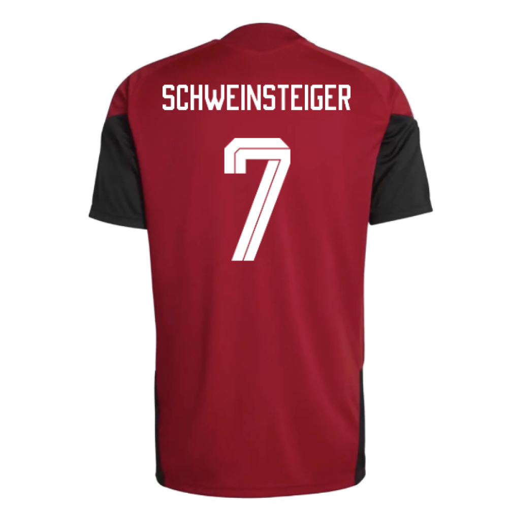 2026-2027 Germany Training Jersey (Red) (Schweinsteiger 7)