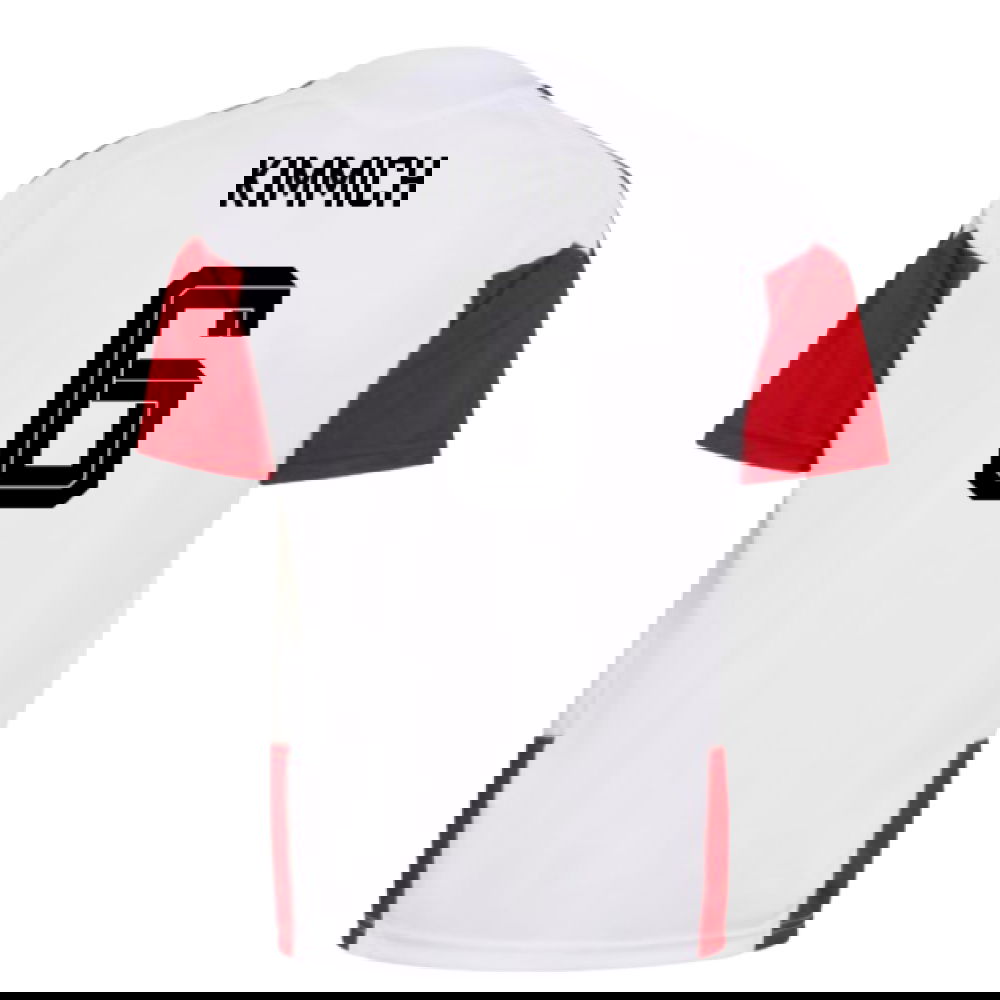 2026-2027 Germany Training Jersey (White) - Kids (Kimmich 6)