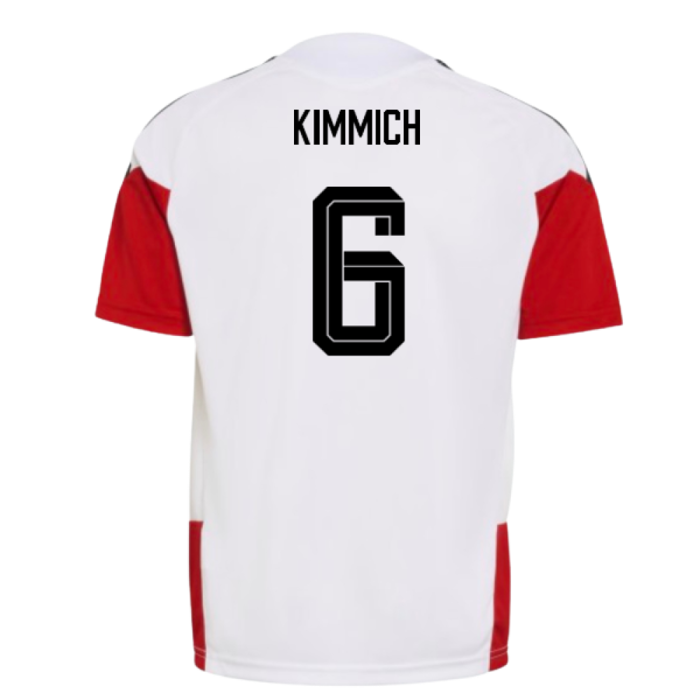 2026-2027 Germany Training Jersey (White) - Kids (Kimmich 6)
