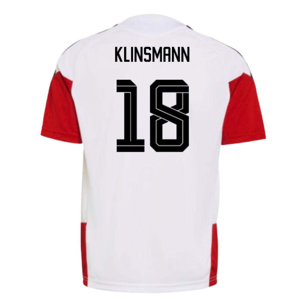 2026-2027 Germany Training Jersey (White) - Kids (Klinsmann 18)