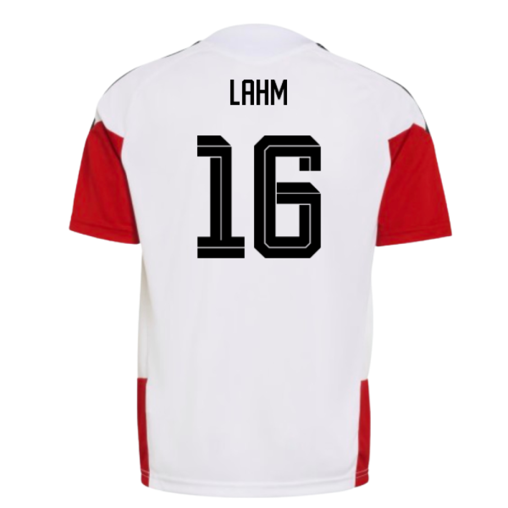 2026-2027 Germany Training Jersey (White) - Kids (Lahm 16)