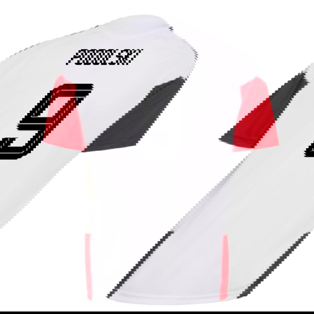 2026-2027 Germany Training Jersey (White) - Kids (Podolski 9)