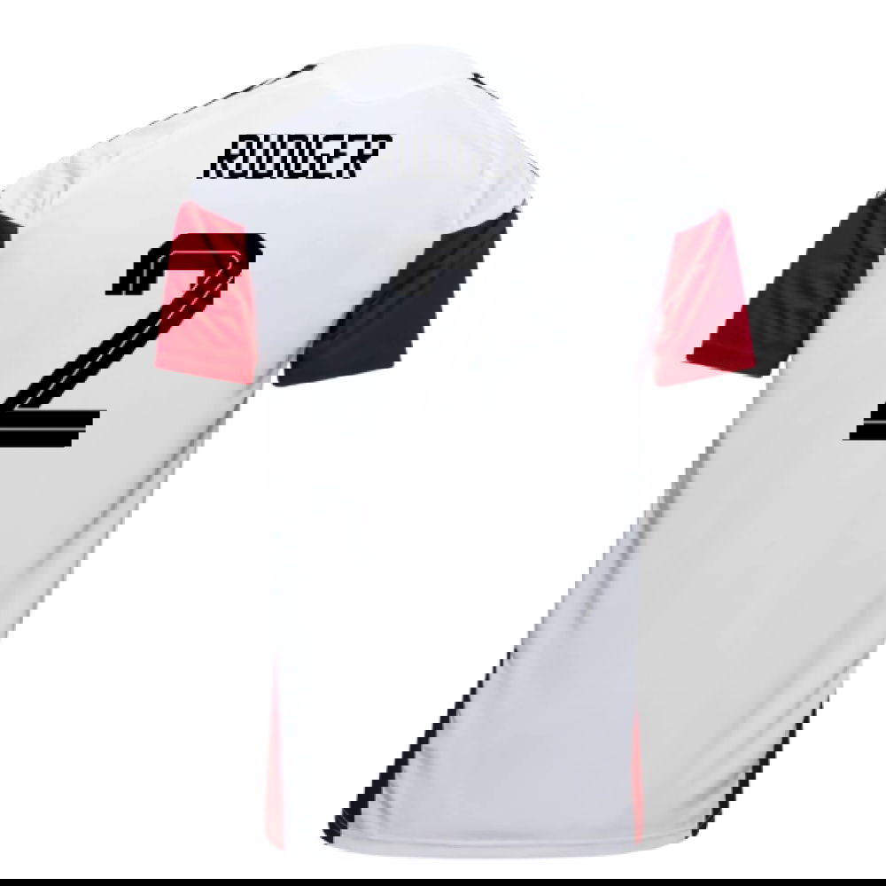 2026-2027 Germany Training Jersey (White) (Rudiger 2)