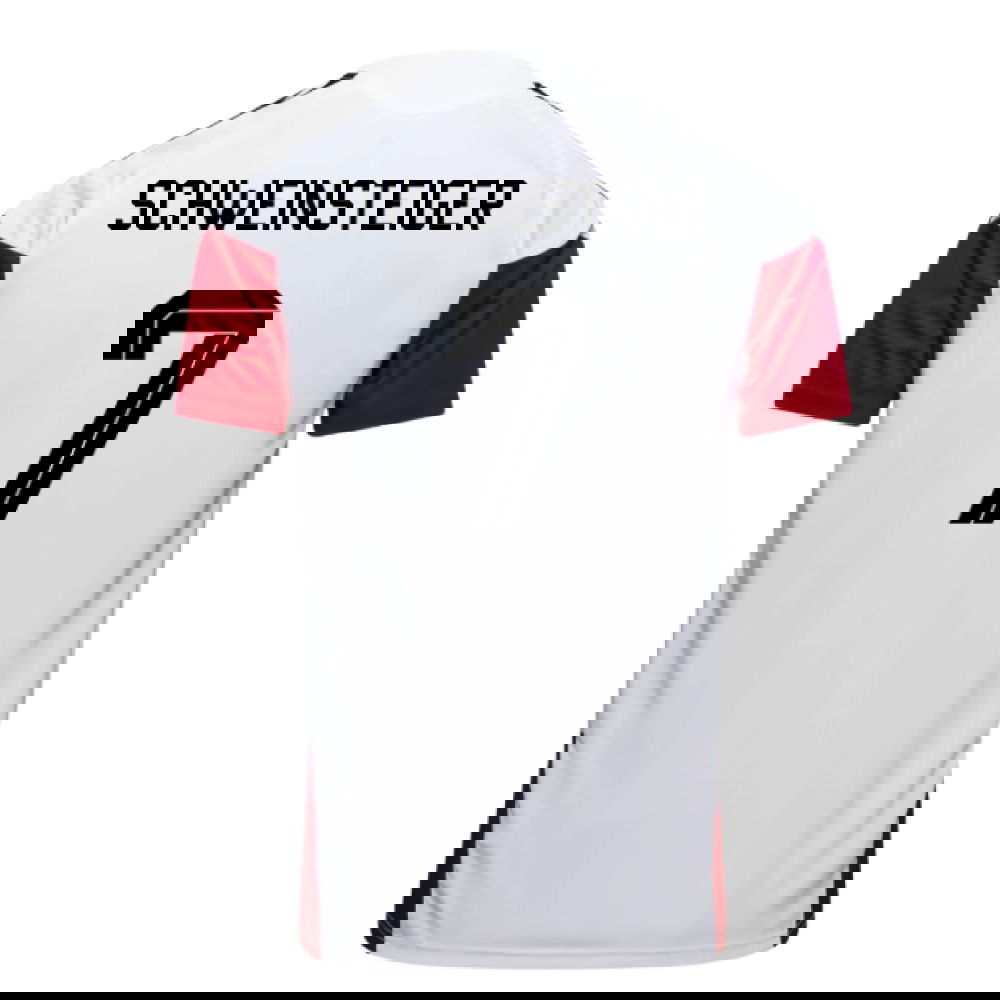 2026-2027 Germany Training Jersey (White) (Schweinsteiger 7)