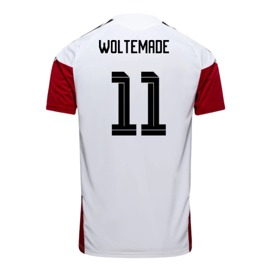 2026-2027 Germany Training Jersey (White) (Woltemade 11)