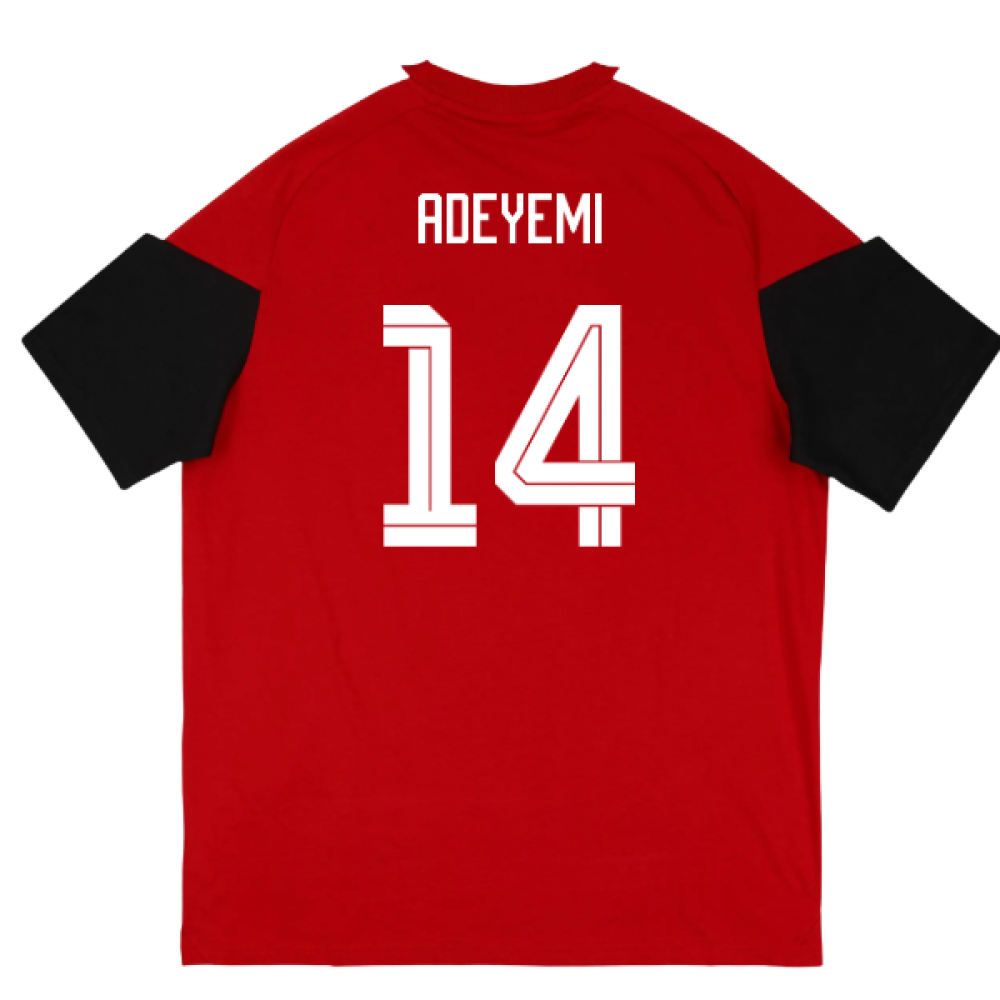 2026-2027 Germany Training Tee (Red) (Adeyemi 14)