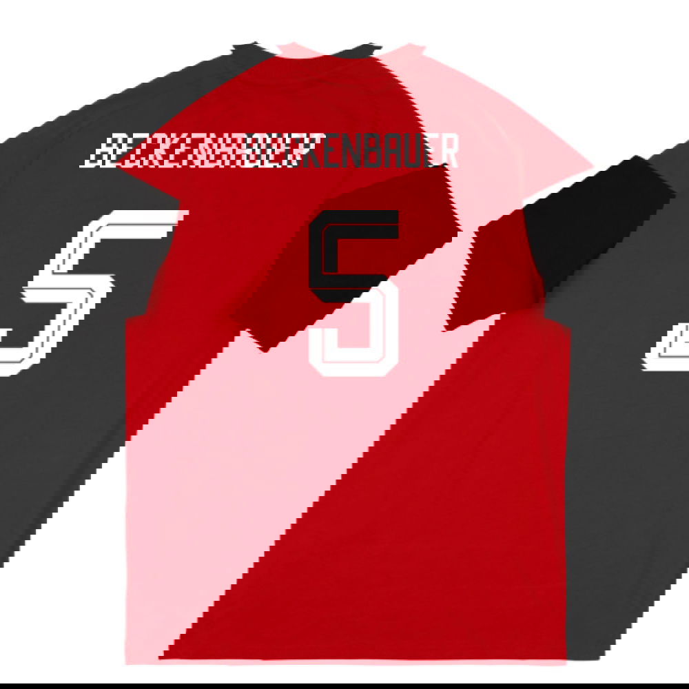 2026-2027 Germany Training Tee (Red) (Beckenbauer 5)