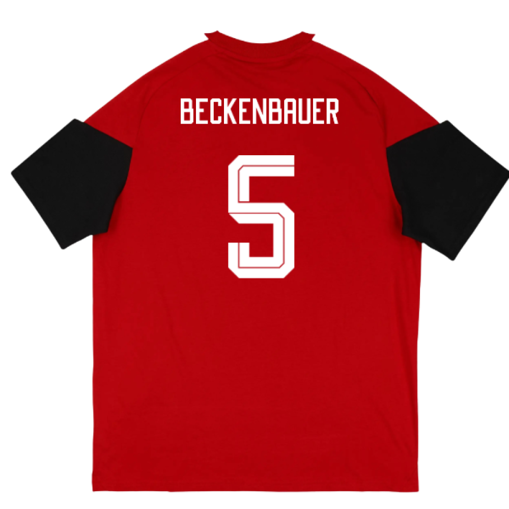2026-2027 Germany Training Tee (Red) (Beckenbauer 5)