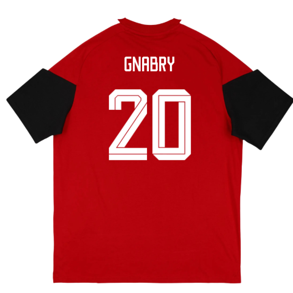 2026-2027 Germany Training Tee (Red) (Gnabry 20)