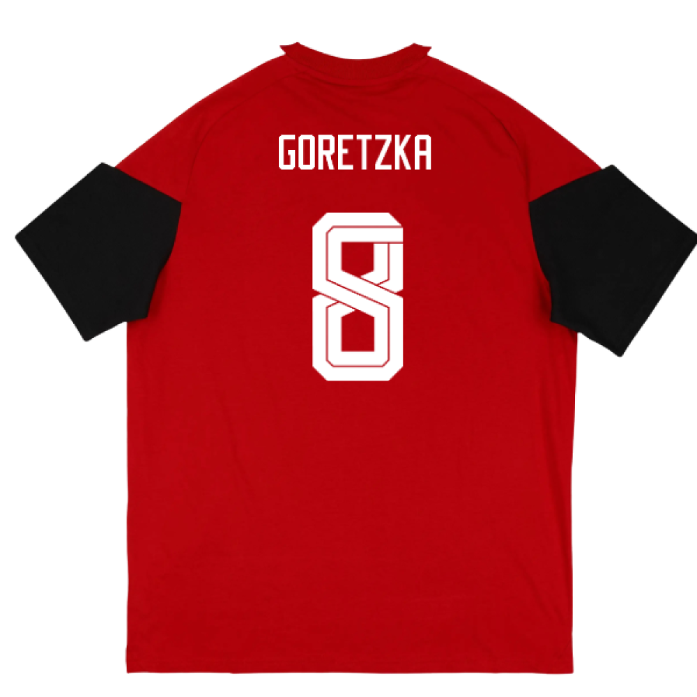 2026-2027 Germany Training Tee (Red) (Goretzka 8)