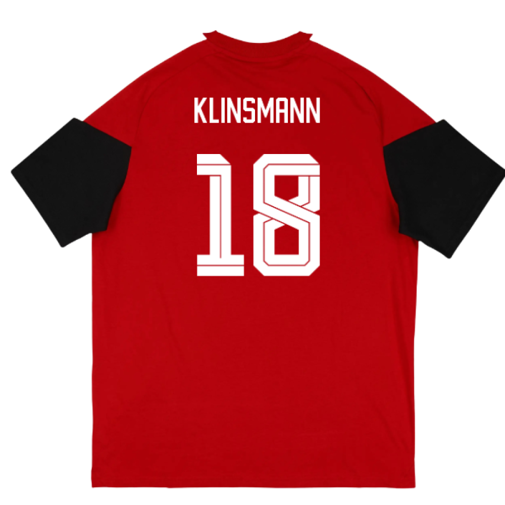 2026-2027 Germany Training Tee (Red) (Klinsmann 18)
