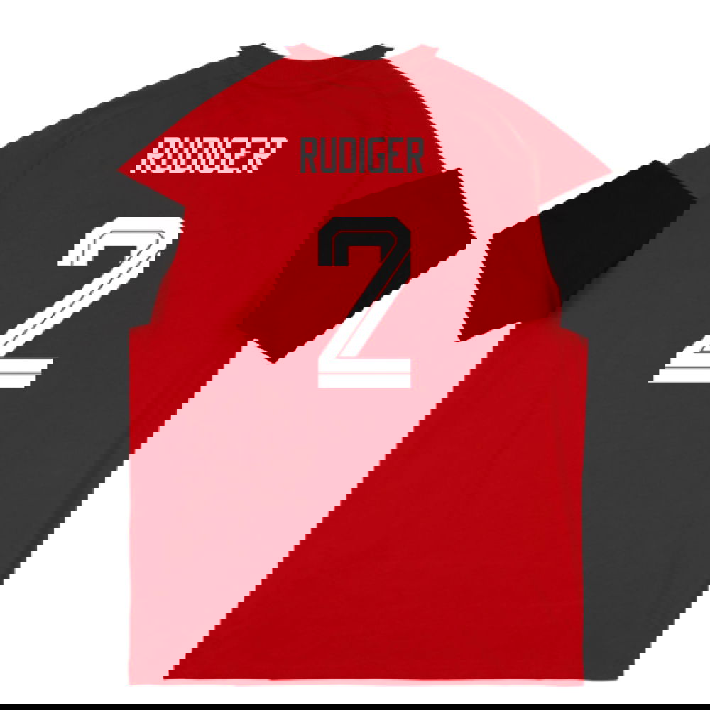 2026-2027 Germany Training Tee (Red) (Rudiger 2)