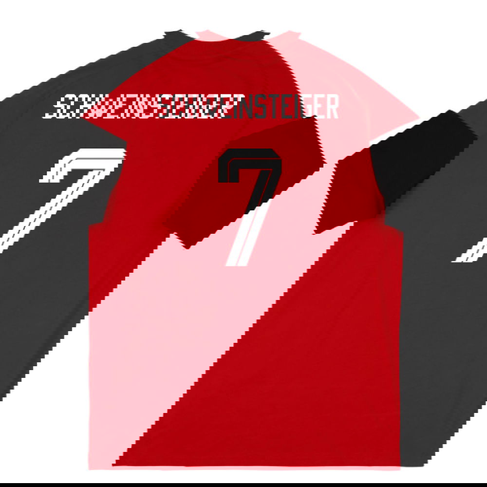 2026-2027 Germany Training Tee (Red) (Schweinsteiger 7)