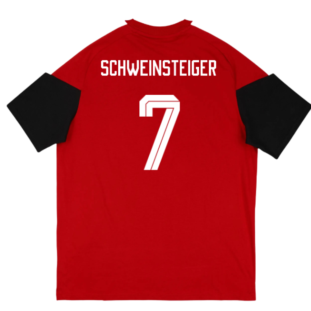 2026-2027 Germany Training Tee (Red) (Schweinsteiger 7)