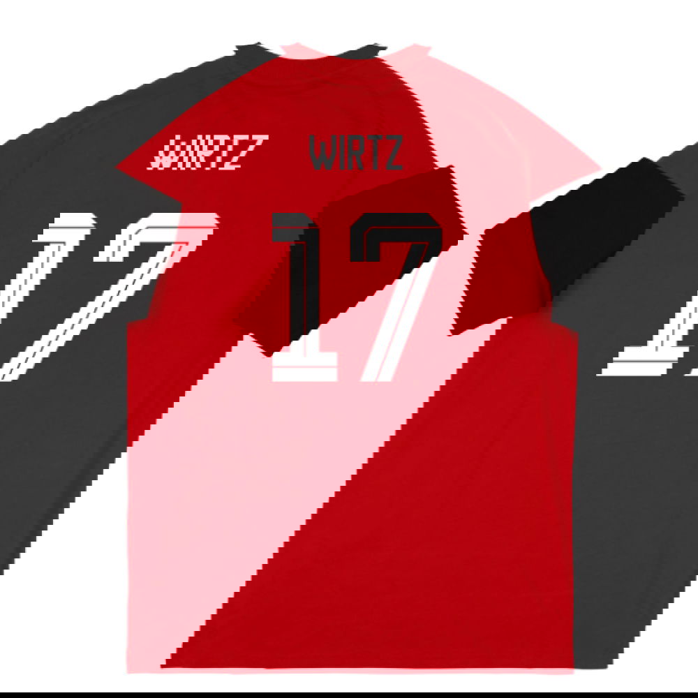 2026-2027 Germany Training Tee (Red) (Wirtz 17)