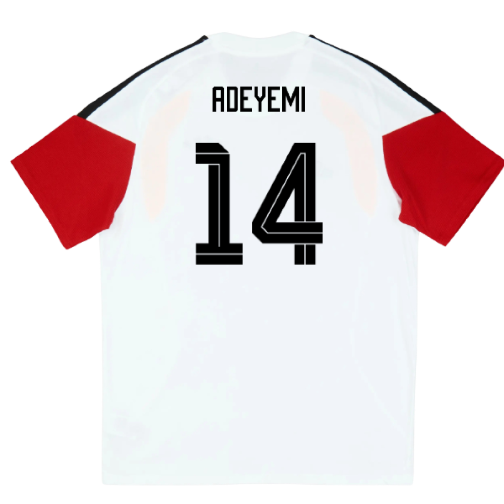 2026-2027 Germany Training Tee (White) - Kids (Adeyemi 14)
