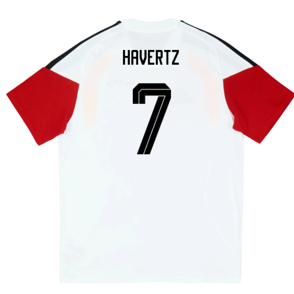 2026-2027 Germany Training Tee (White) - Kids (Havertz 7)