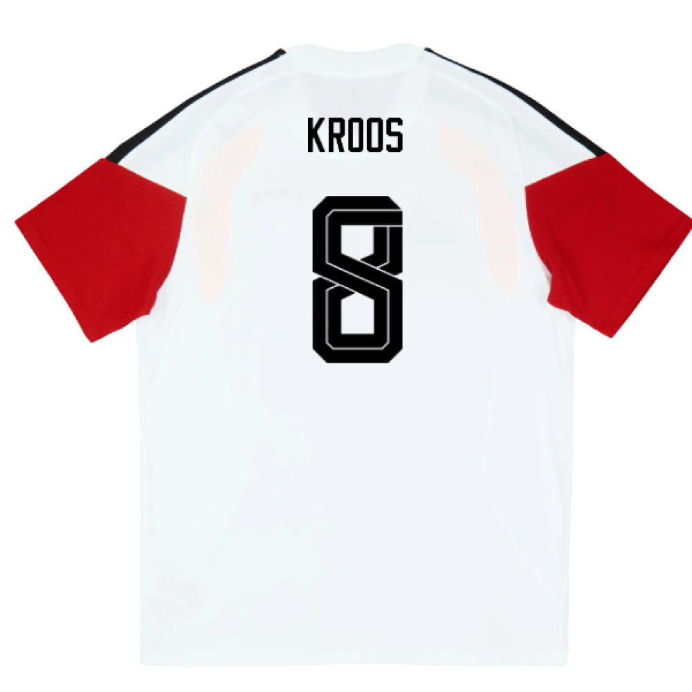 2026-2027 Germany Training Tee (White) - Kids (Kroos 8)