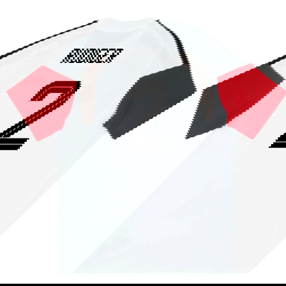 2026-2027 Germany Training Tee (White) - Kids (Rudiger 2)