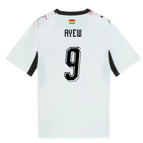 2026-2027 Ghana Home Shirt (Kids) (Ayew 9)