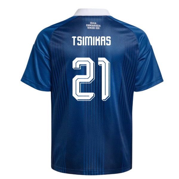 2026-2027 Greece Away Shirt (Kids) (Tsimikas 21)