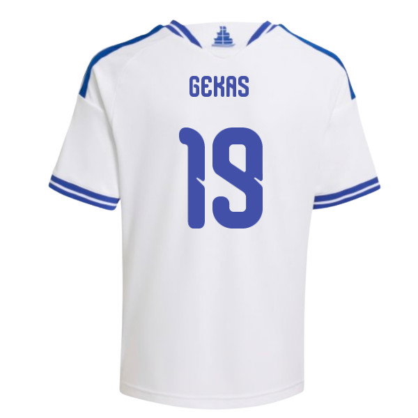 2026-2027 Greece Home Shirt (Kids) (Gekas 19)