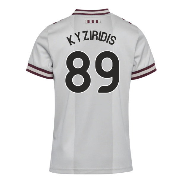 2026-2027 Hearts Away Shirt (Kids) (Kyziridis 89)