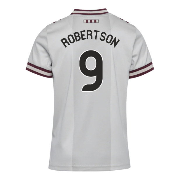 2026-2027 Hearts Away Shirt (Kids) (Robertson 9)