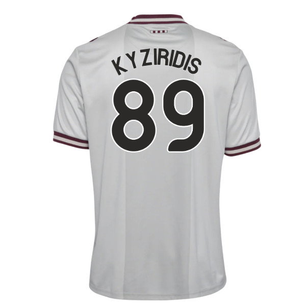 2026-2027 Hearts Away Shirt (Kyziridis 89)