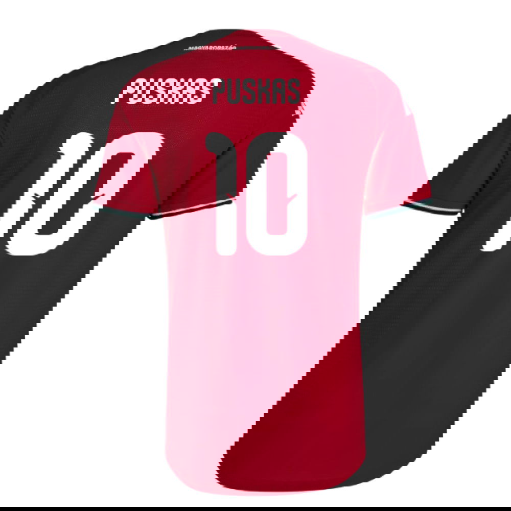 2026-2027 Hungary Authentic Home Shirt (Puskas 10)