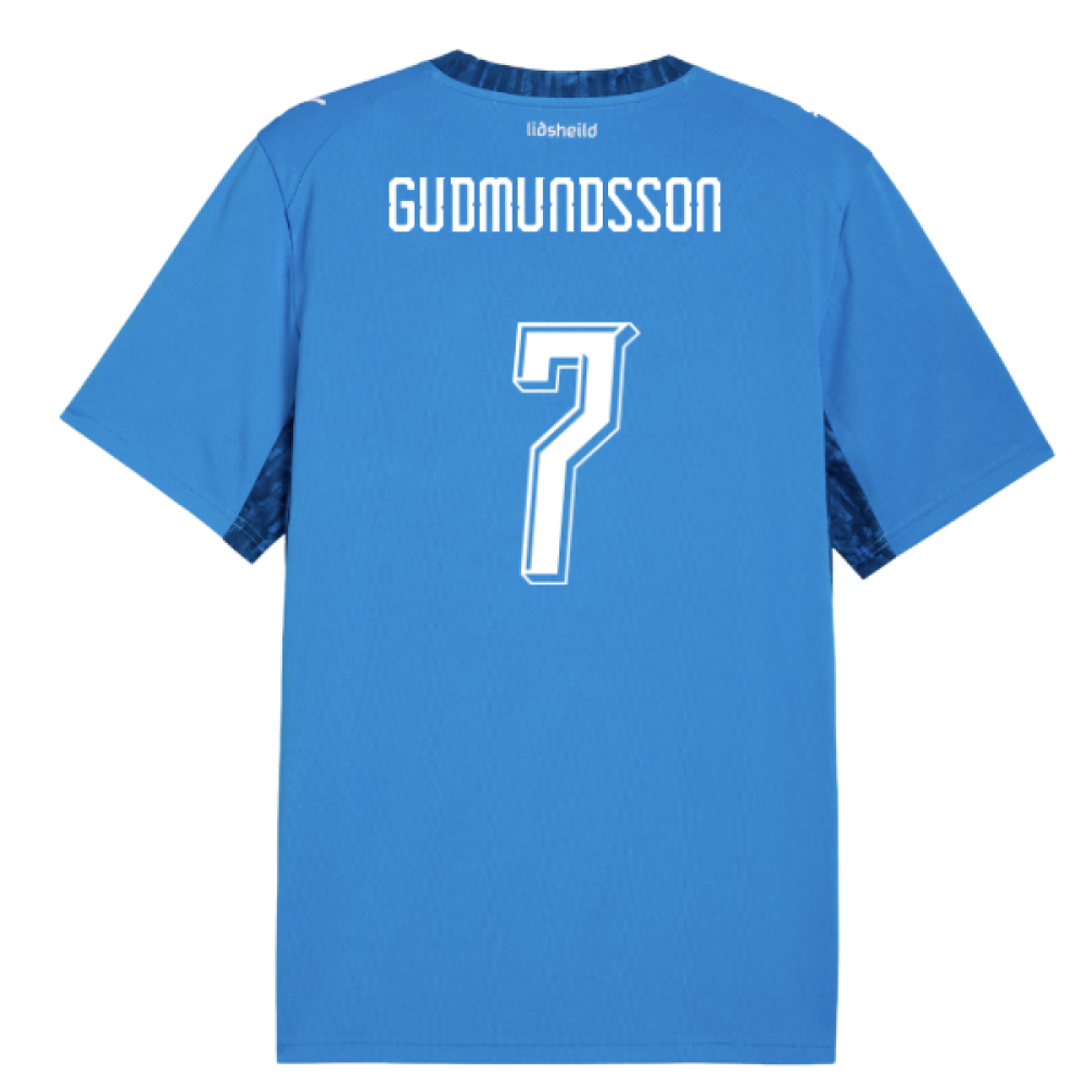 2026-2027 Iceland Home Shirt (Gudmundsson 7)