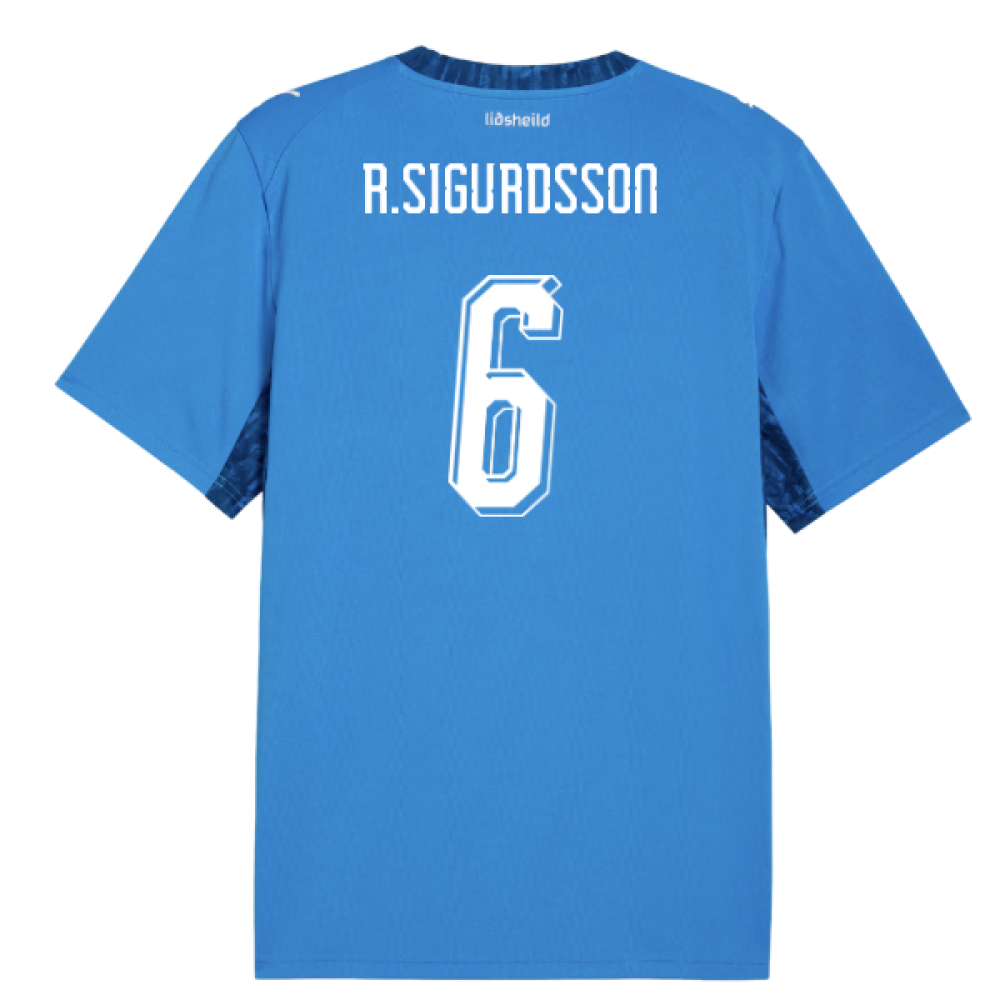 2026-2027 Iceland Home Shirt (R.Sigurdsson 6)