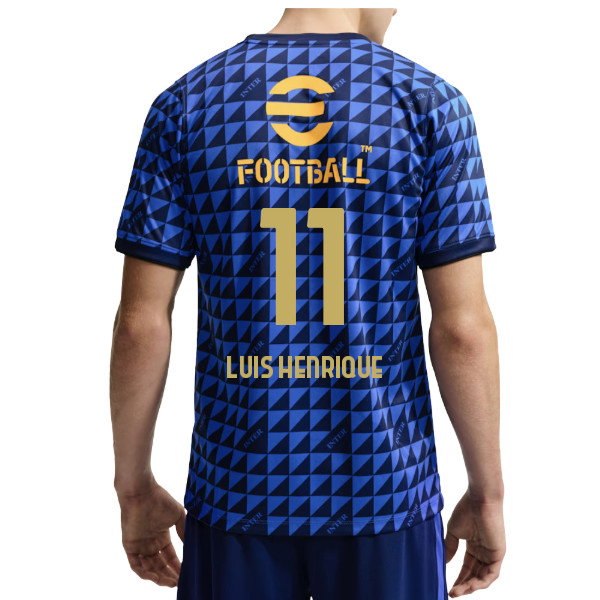 2026-2027 Inter Milan Pre-Match Shirt (Blue) (Luis Henrique 11)
