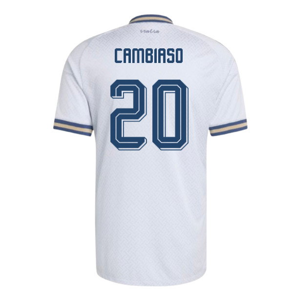 2026-2027 Italy Authentic Away Shirt (Cambiaso 20)