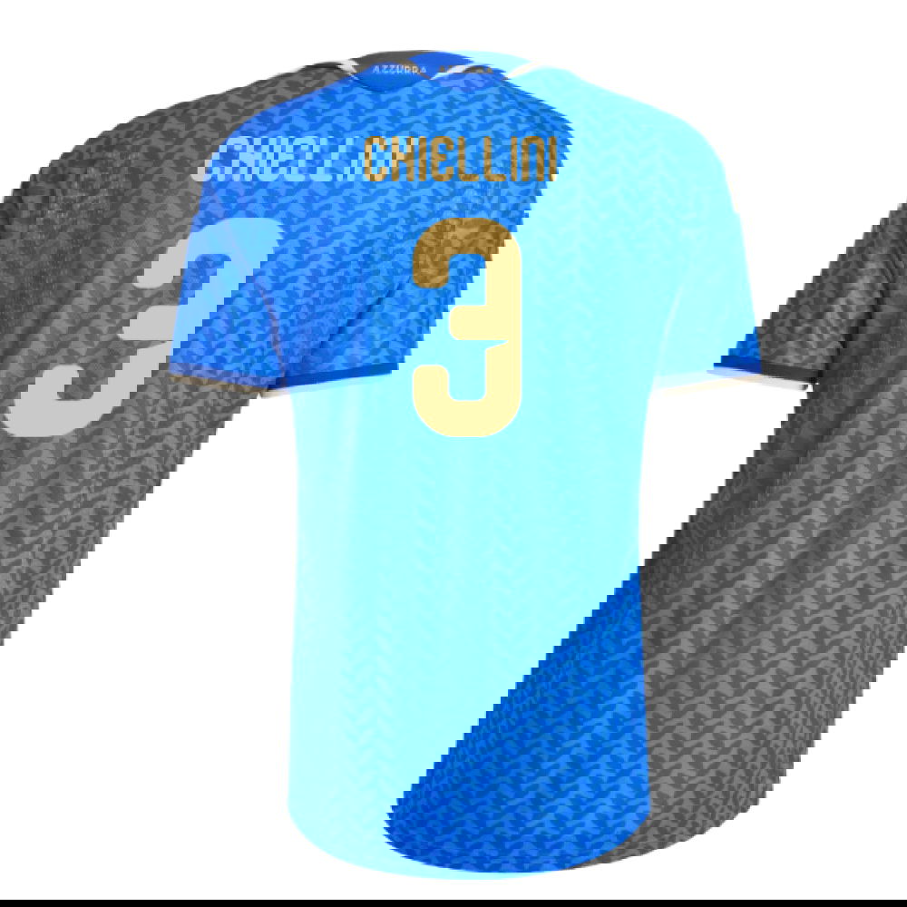 2026-2027 Italy Authentic Home Shirt (Chiellini 3)