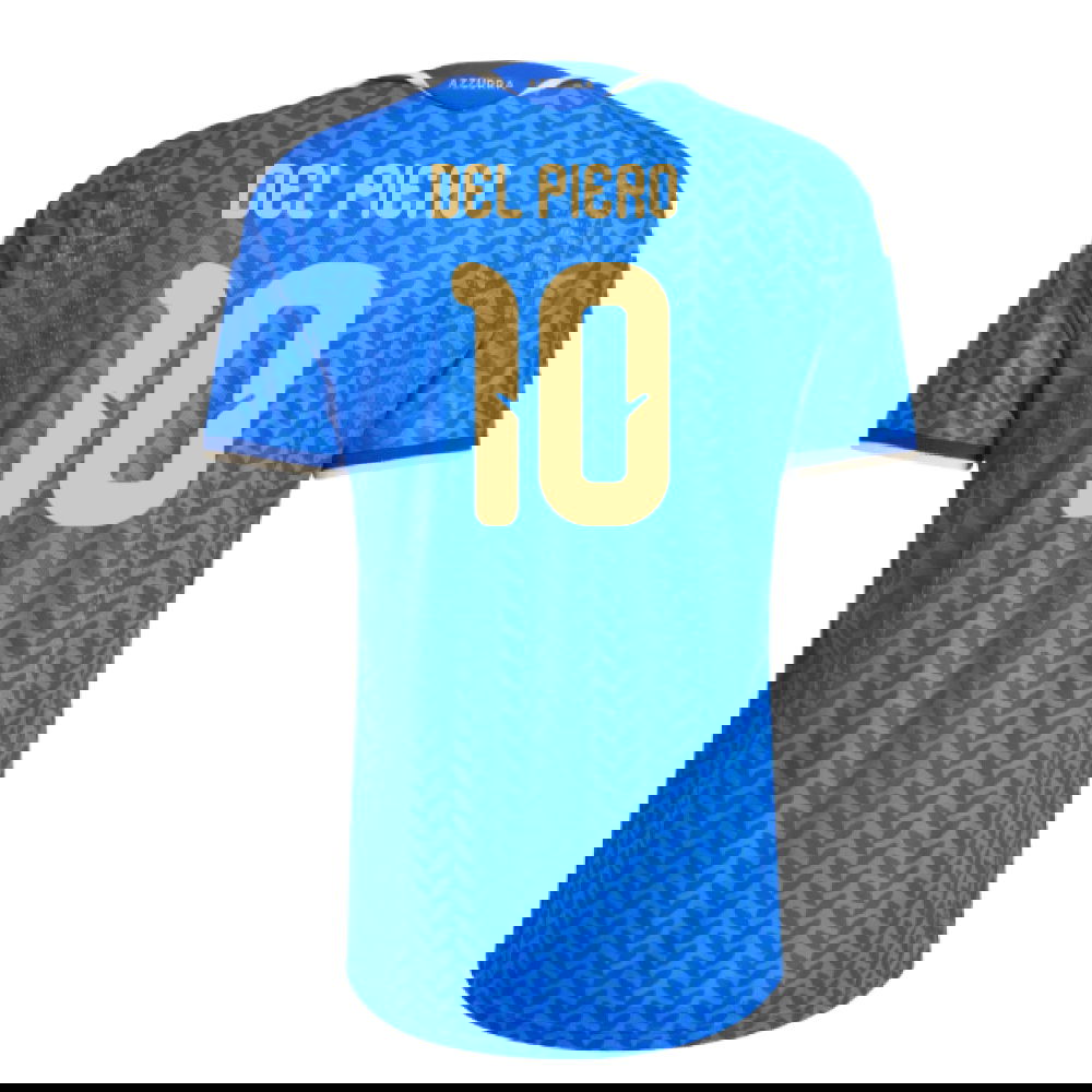 2026-2027 Italy Authentic Home Shirt (Del Piero 10)