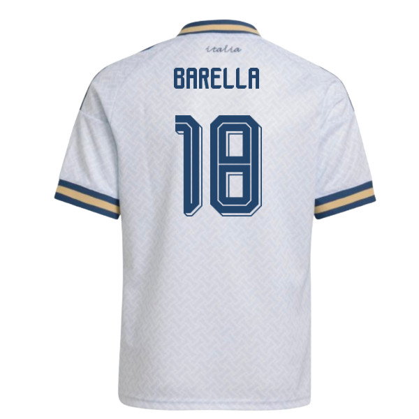 2026-2027 Italy Away Shirt (Kids) (Barella 18)