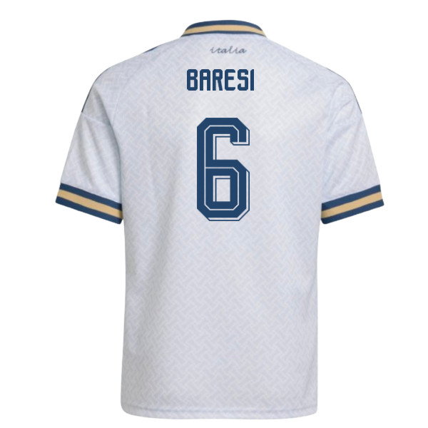 2026-2027 Italy Away Shirt (Kids) (Baresi 6)