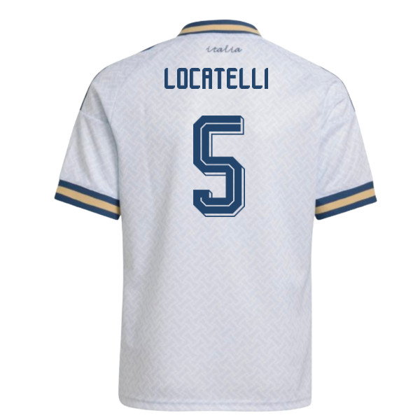 2026-2027 Italy Away Shirt (Kids) (Locatelli 5)