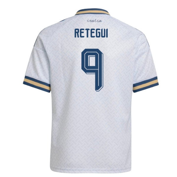2026-2027 Italy Away Shirt (Kids) (Retegui 9)