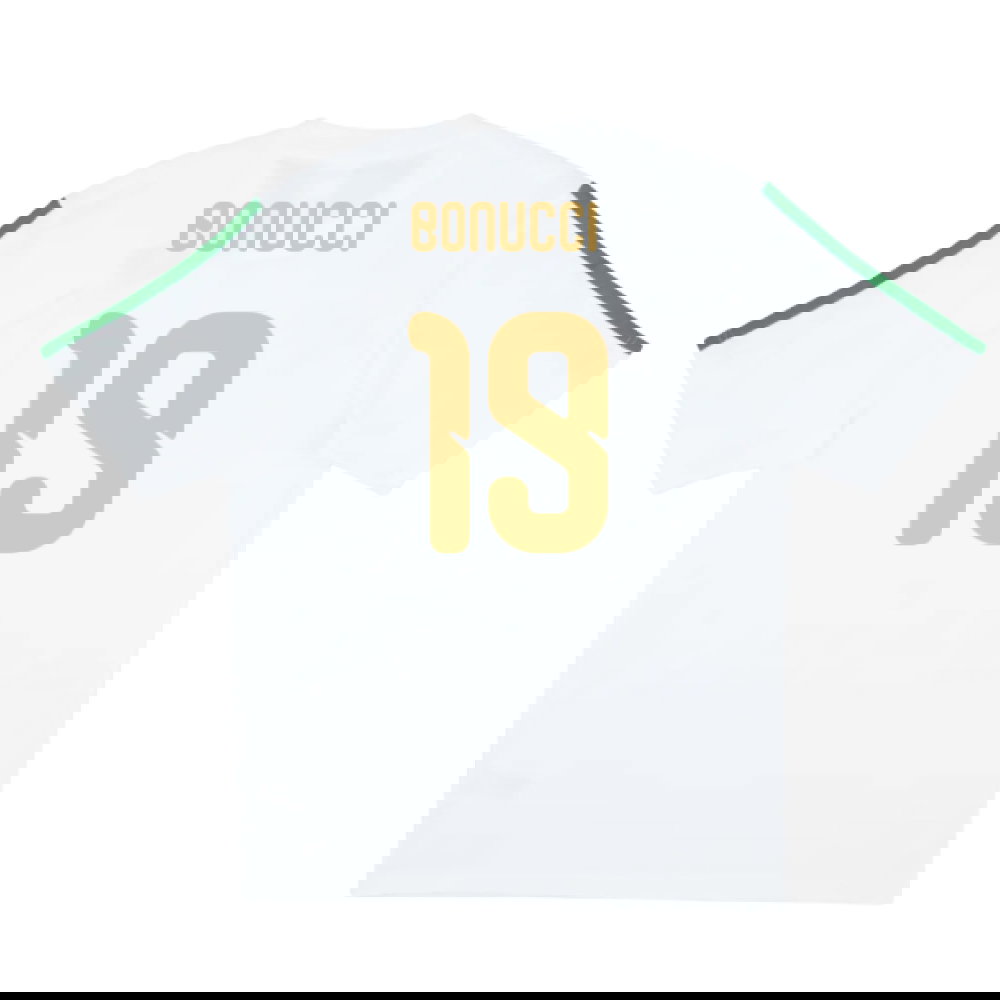 2026-2027 Italy DNA Tee (White) (Bonucci 19)