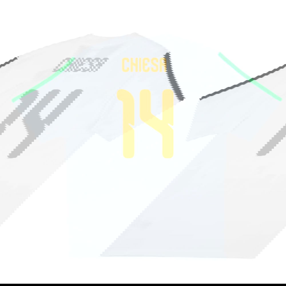 2026-2027 Italy DNA Tee (White) (Chiesa 14)