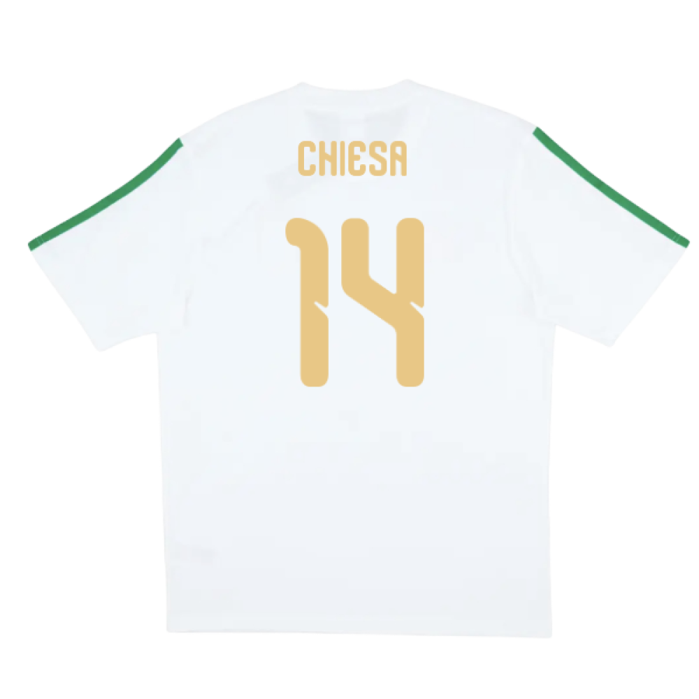 2026-2027 Italy DNA Tee (White) (Chiesa 14)