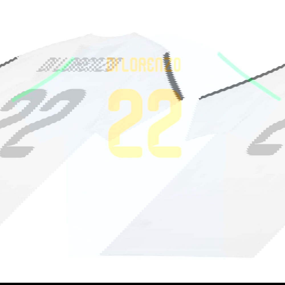 2026-2027 Italy DNA Tee (White) (Di Lorenzo 22)