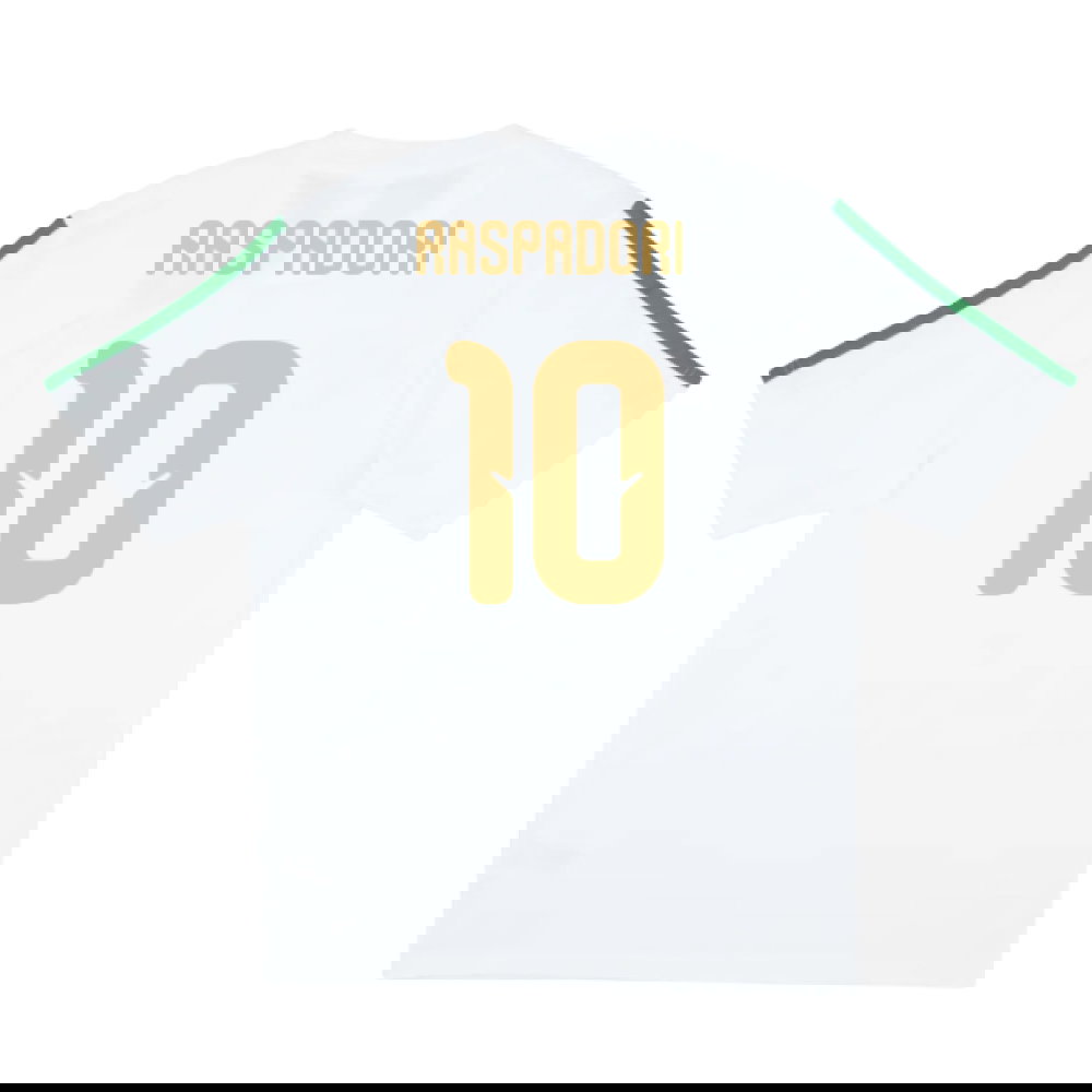 2026-2027 Italy DNA Tee (White) (Raspadori 10)