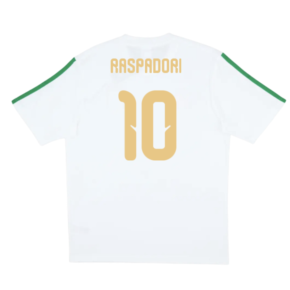 2026-2027 Italy DNA Tee (White) (Raspadori 10)
